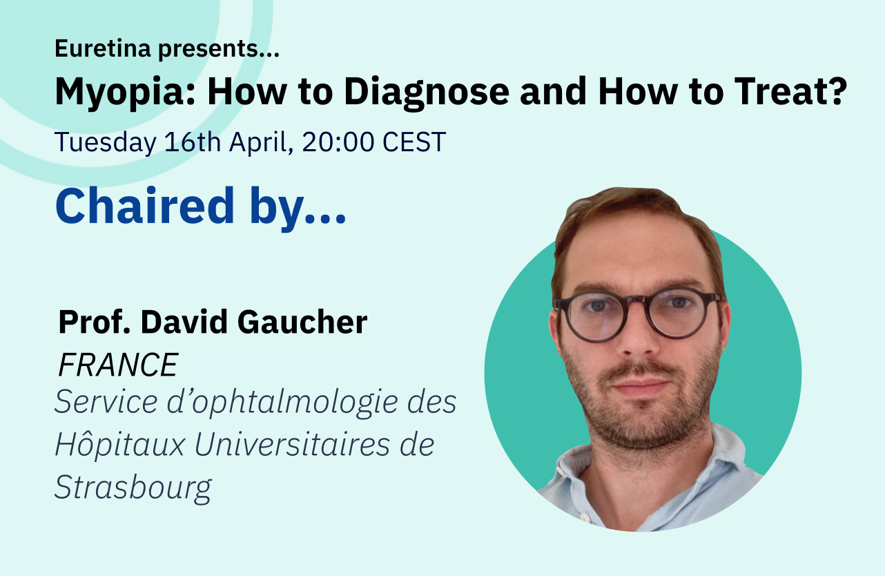 Feature image for Educational webinar, featuring headshots of chair, David Gaucher (France).