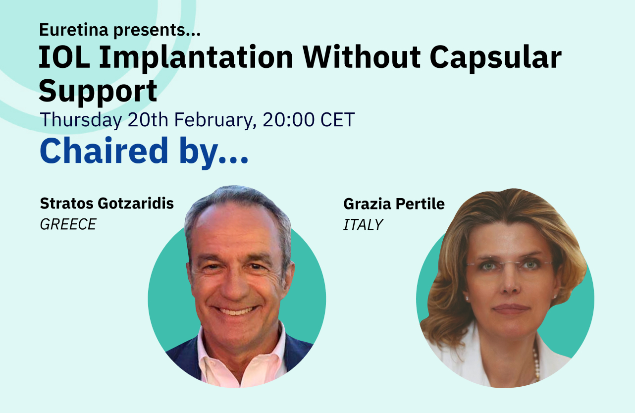 Feature image for Educational webinar, featuring headshots of chairs, Grazia Pertile (Greece) & Grazia Pertile (Italy).