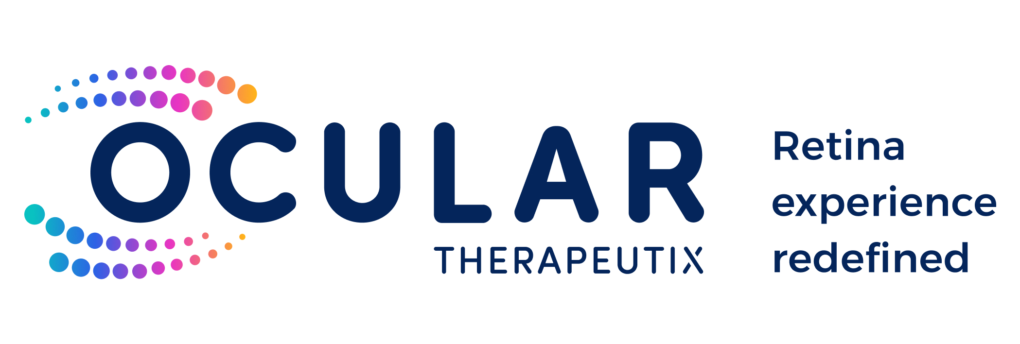 Ocular Therapeutix Logo, "Retina experience redefined". Click to open company website (opens in new tab).