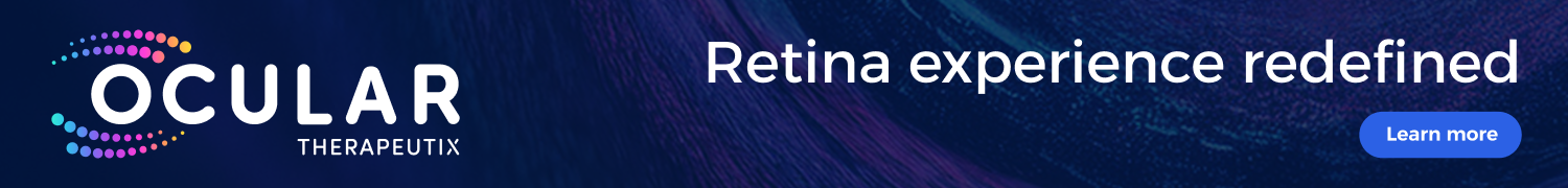 Ocular Therapeutix, "Retina experience redefined, Learn more"
